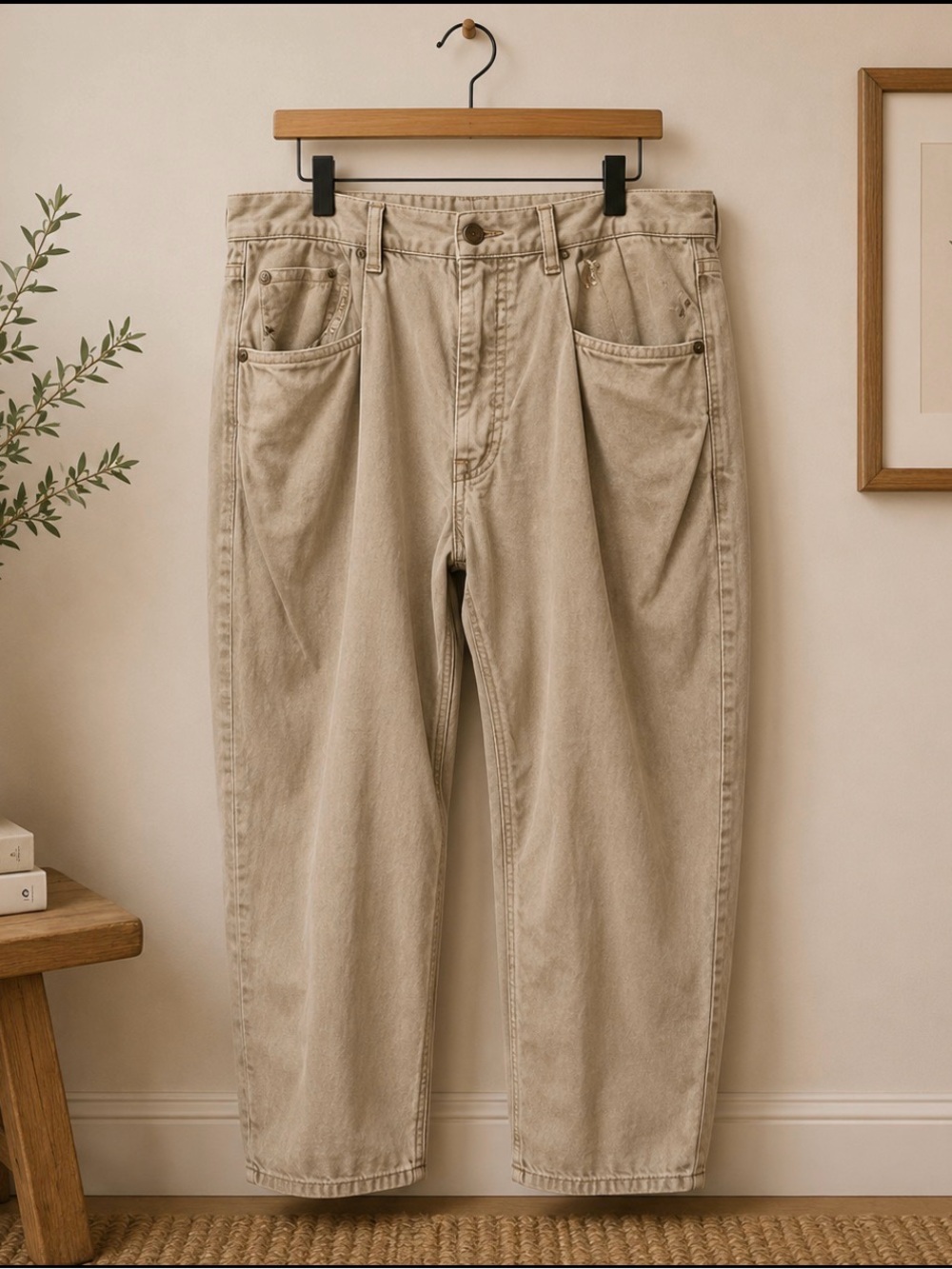 Polo Ralph Lauren 36 X 30 cream light corduroy jeans